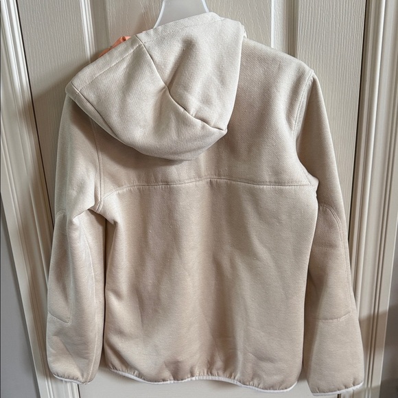 Helly Hansen Cream and Orange Hoodie. Women size medium - Picture 4 of 5